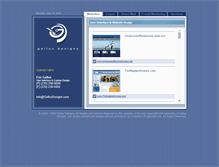 Tablet Screenshot of gallusdesigns.com